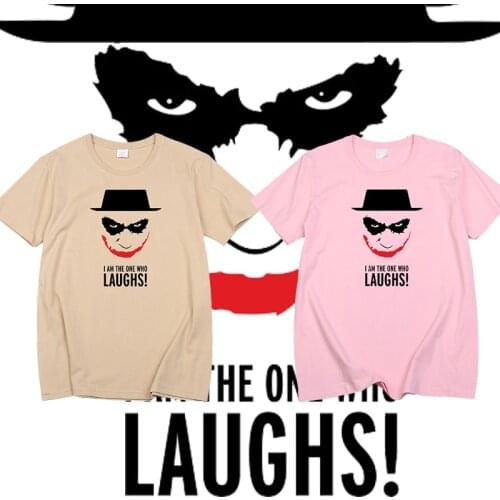 Joker Joaquin Phoenix Funn T Shirt Men Classic Movie Joker Face Villain Print Tops Women Hombre Halloween Holiday Gift Camisetas