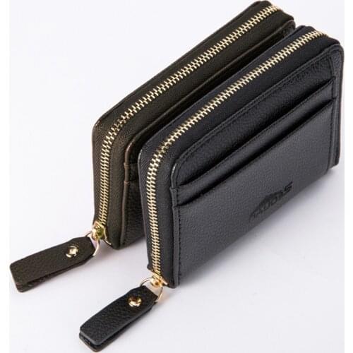 Hot Selling New Leather Men Business Wallet Vintage Purse High Quality Id Credit Card Pockets High Quatily Wallets Card Pack