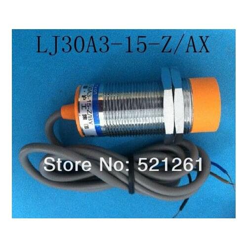 DIANQI Inductive Proximity Sensor,LJ30A3-15-Z/AX DC 6-36V 3Wire NC NPN DC 200mA Proximity Switch sensor switch