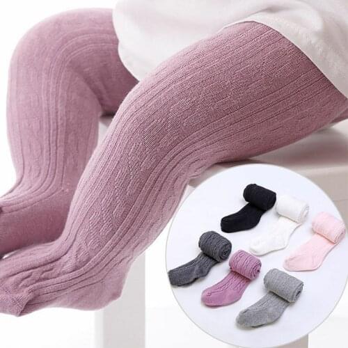 Toddler Baby Girls Tights Stockings Warm Striped Tights Stockings Pantyhose Kids Stockings