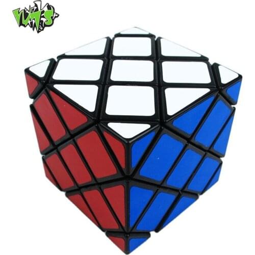 Lanlan Master Slant Magic Cube Puzzle 8-Axis Strange-Shape Speed Puzzles Square Professional Twist Game Educational Toys for kid