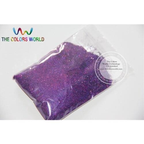 TCA800 laser Purple color 0.2mm Size Nail glitter ,tatto glitter cosmetic glitter and other DIY decoration glitter wholesale