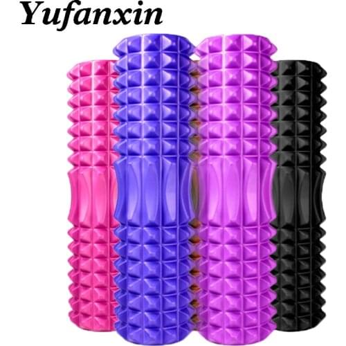 Yoga Column Pilates massage foam roller Fitness Yoga blocks Fitness Gym Exercises Muscle Massage Roller Yoga Brick home Sport