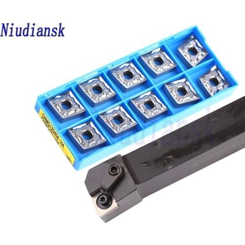 MCLNR1616H12 MCLNR2020K12 CNC Lathe Tool External Turning Tool Holder MCLNR2525M12 MCLNL 10pcs CNMG1204 Carbide Inserts Tool Set