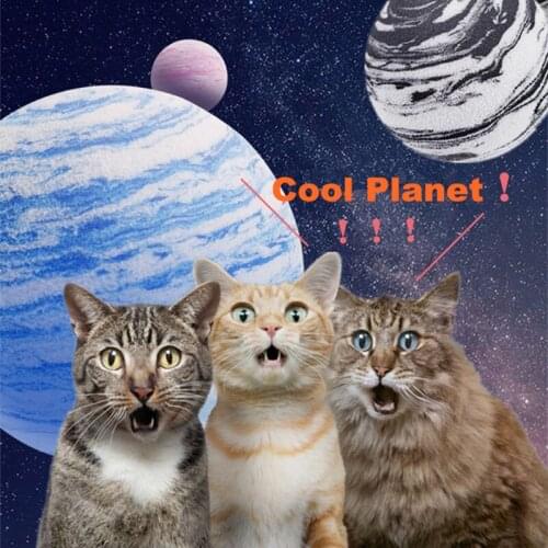 New Foam Planet Pet Toy Ball Dog Cat Interactive Toys Cute Rainbow Play Ball Pet Chewing Tooth Toy For Cat Small Dog