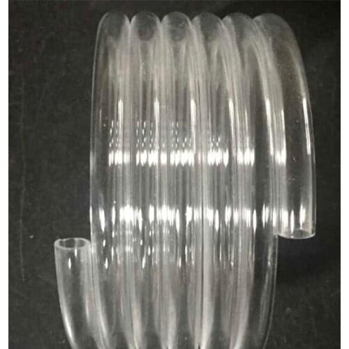 Clear quartz coil for sample