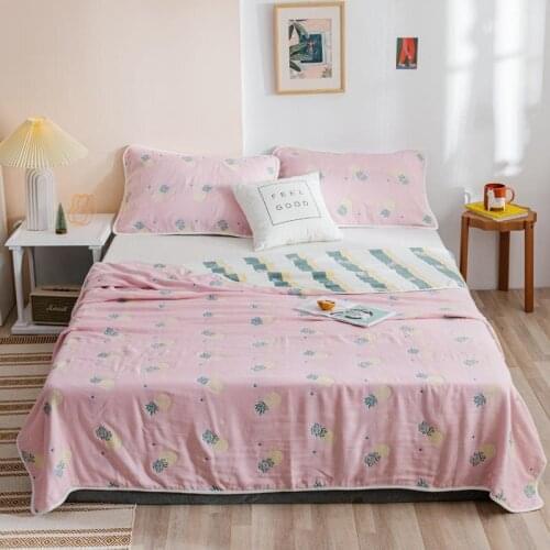 Super Soft and Skin-Friendly Summer Bed or Sofa Blanket Suitable for Children and Adults at Home and Travel