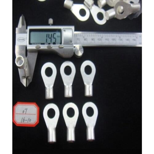 10pcs O-type terminal wire nose thickness 1.4MM wire 16mm2 OT16-6 OT16-8 OT16-10
