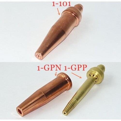 101 GPN GPP Cutting Tip USA Style Series 1 Oxygen Acetylene Propane Nature Gas Cutting Torch Nozzle