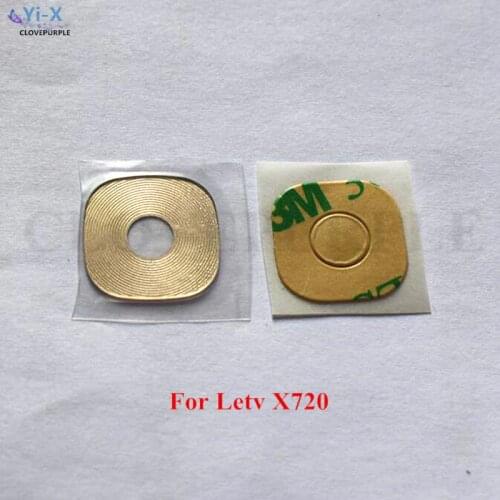2PCS New Housing Rear Back Camera Glass Lens with Adhesive For LeTV LeEco Le Pro 3 Pro3 X720 Repair Parts