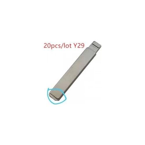 20pcs/lot KD remote key blade Y29 for citroen and peugeot key