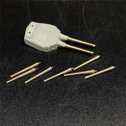 381mm Metal Main Barrel X8 for 1/700 Hood Battlecruiser Elizabeth Royal Navy Model