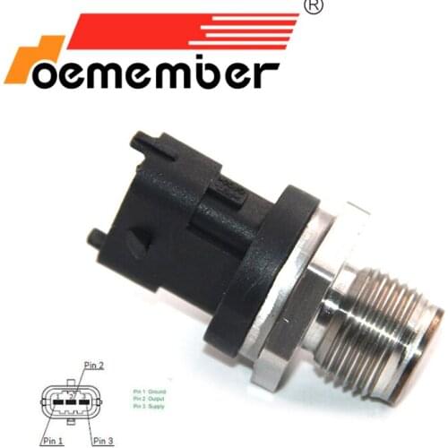 Hot Sale 1800Bar Fuel Rail Pressure Sensor 0281006018 for Ford Ranger Everest Mazda