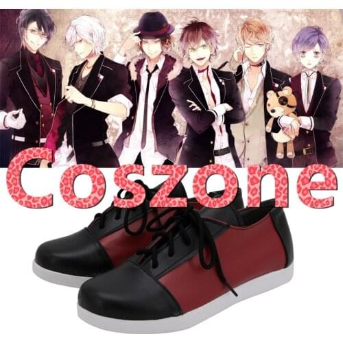 Diabolik Lovers Sakamaki Ayato Cosplay Shoes Boots Halloween Carnival Costume Accessories
