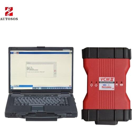 VCM 2 Dianostic car Tool With Notebook Automotive Maintenance Technical Service Bulletin so on VCMII OBD2 Scanner For Frd/M-azda