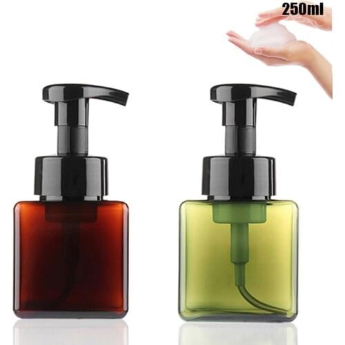 Foaming Soap Dispenser Bottle Facial Cleaner Foam Maker Bottle Portable Travelling Soap Foaming Bottle 250ml Makeup Tools