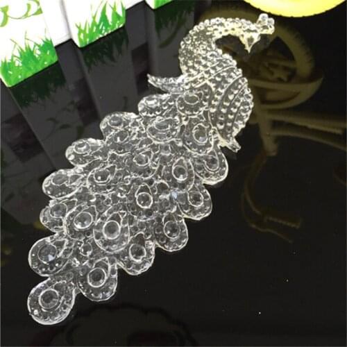 Hot Sale Peacock Shape Peacock Fondant 3D Silicone Cake Mold Cartoon Cake Tools Soap Mold Cake Decoration