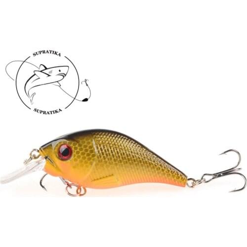 Artificial Minnow Floating Wobblers 75mm/11.2g Plastic Fishing Bait 3D Eyes Freshwater Anti-Corrosion Fishing Lure Hard Bait