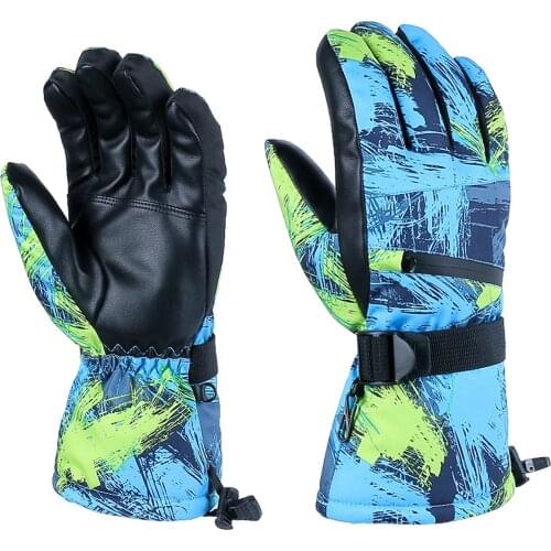 Ski Gloves Winter Windproof Waterproof Warm Cozy Touchscreen Glove for Men Women Cycling Snowboarding