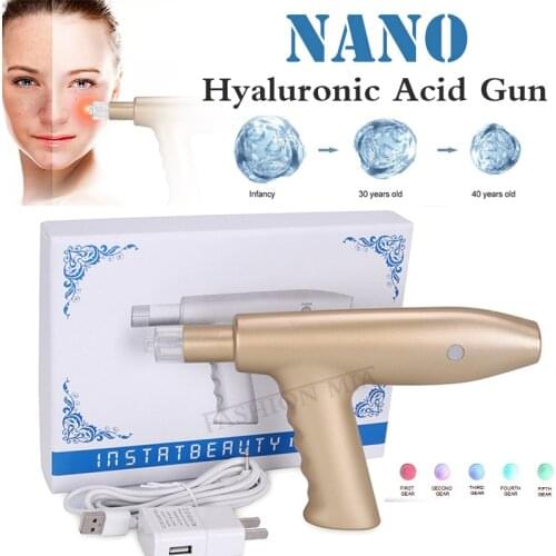 Mesotherapy EZ Negative Pressure MesoGun Hyaluronic Acid Water Injection Gun For Face Skin Care Beauty Rejuvenation Microcrystal