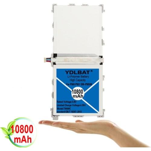 YDLBAT 10080mAh Replacement Battery For Samsung Galaxy Note Pro 12.2 SM P900 P901 P905 T9500C T9500E T9500U T9500K+Tools
