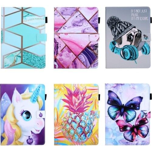 Slim Flip Case For Samsung Galaxy Tab A 7.0 Case For Samsung Tab A6 7.0 Tablet Cover T280 T285 SM-T280 SM-T285 Painted Fundas