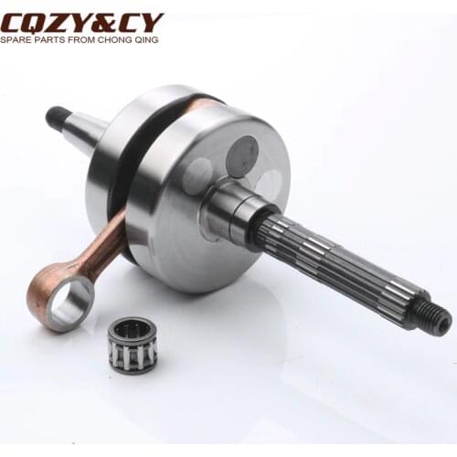 Scooter high quality crankshaft for PIAGGIO Diesis Fly Free 50 Liberty Nrg Mc3 Power Dt Ntt 50 Quartz 50cc 2 Stroke 4316255