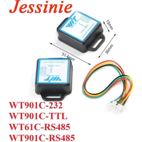 WT901C-232/TTL Nine-axis MPU6050 Accelerometer Sensor Sensor Electronic Gyroscope Attitude Angle Sensor 3.3-5V