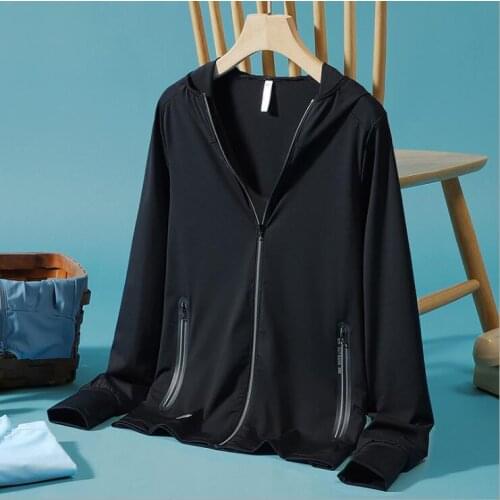 2021 New Jacket Women Zipper Spring Casual Solid Hooded Jackets Outwear Slim Fit High Quality Clothes