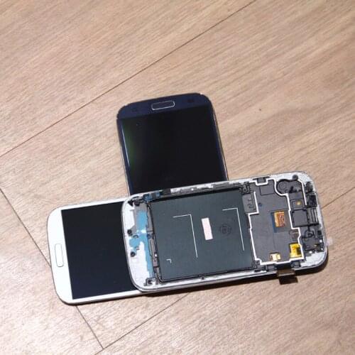 LCD For samsung galaxy s4 gt-i9500 i9505 i337LCD display Touch Screen with Digitizer assembly with frame Super Quality