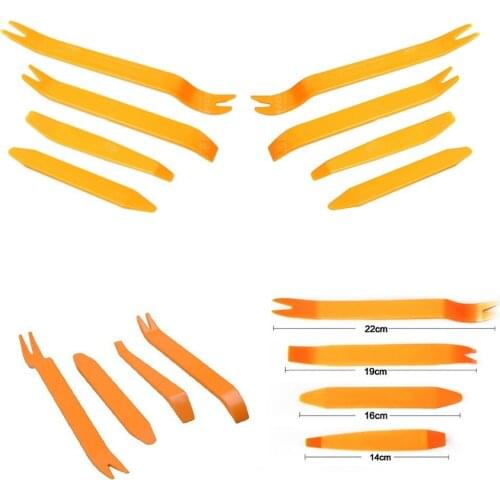 4 Pieces Good Usage Car Disassembly Interior Kit Audio Removal Trim Panel Dashboard Car DVD Player Auto Trim Removal Tool