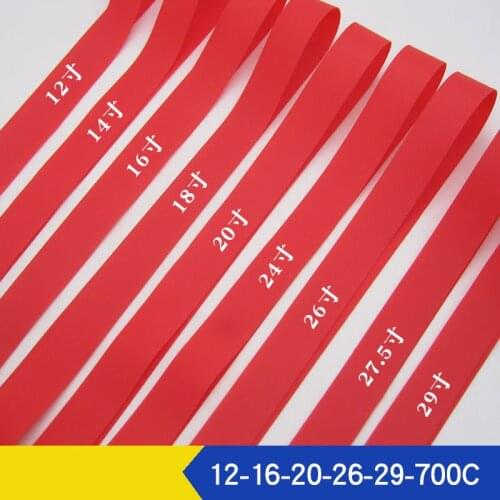 Fast Shipping 1 pair High pressure Nylon material bicycle inner tube pad rim liner 26 27.5 inch 700C parts Tire Mat Rim tape