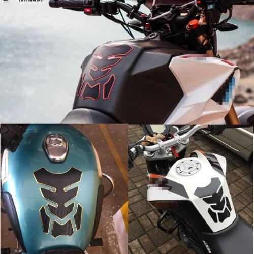 For Vespa Accessory Motorcycle Gas Feul Tank Protection Sticker For Mt 09 Ltz 400 Road Glide Indian Scout F900r Aerox