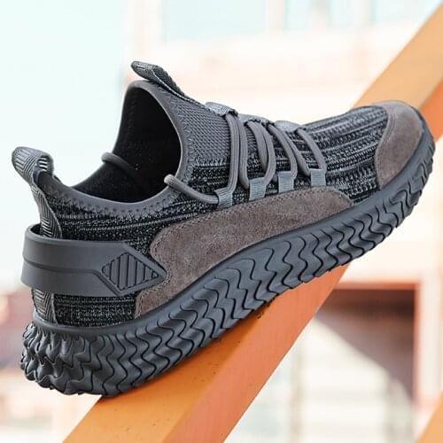 2020 Breathable Men Running Shoes Lightweight Mesh Jogging Sneakers Non-slip Soft Outdoor Walking Tennis Sport Shoes