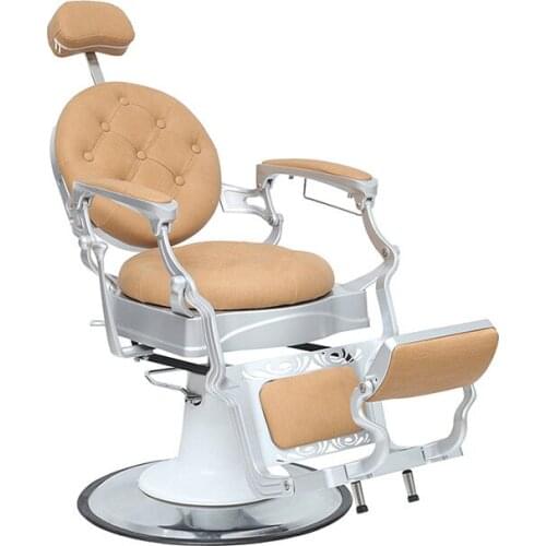 European Style Salon Hairdressing Salon Liftable Barber Chair for Barber Shop Hairdressing Reclining Hair Cutting Chair