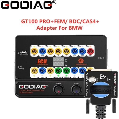 GODIAG GT100+ GT100 Pro ECU Connector Test Platform For BMW CAS4 / CAS4+ Programming