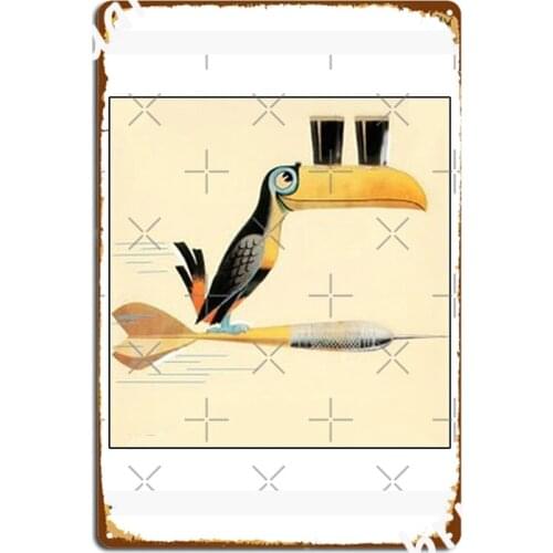 Guinness Darts Toucan Metal Sign Printing Pub Garage Pub Plaques Tin Sign Posters