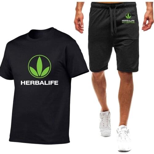 HERBALIFE NUTRITION 2021 Summer Design Printing Polo Shirts Short sleeve shorts suit Male Harajuku Tops Leisure Sport T-Shirts
