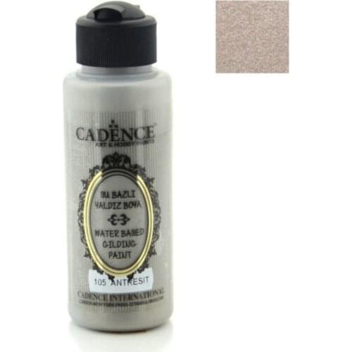 Cadence Yaldzlı Paint 105-Antrasit 120ml