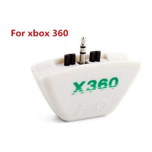 Mini 3.5mm Jack Audio Adapter Converter For Microsoft Xbox 360 Xbox360 Wireless Controller Jack Headset Mic Earphone Headphone