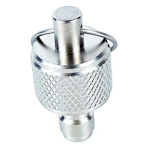 New PCP Paintball Shooting Blank Male Nipple Air Tank Fill Plug Air Stop Plugs with Rope Hanging Hole 1LOT=2PCS