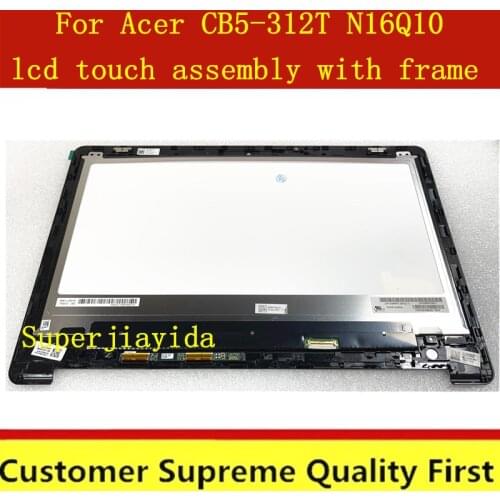 Original 13.3" Touch LCD screen assembly with bezel for Acer Chromebook R13 CB5-312T-K5X4 1920*1080