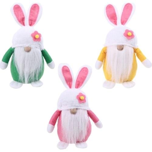 Easter Bunny Gnome Decoration Girl Room Decor Nordic Swedish Nisse Scandinavian