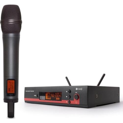 Professional EW135G3 UHF Wireless Karaoke System with EW100G3 Handhold Wireless Transmitter Microphone for Live Vocals Speech