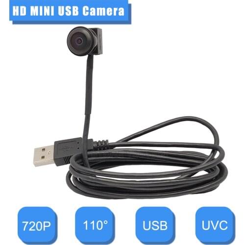 HD 720P Wide Angle USB Camera With 2.8mm Lens wide angle uvc camera usb camera mini Surveillance UVC pcweb camera windows camera