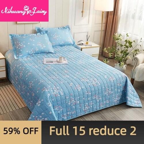 Quilted thick bed cover double bedroom mattress machine washable Simmons bedding protection pad waterproof and dustproof