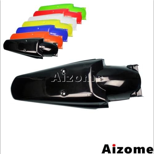 Universal Enduro Motorbike Rear Fender Dirt Bike Motocross Rear Mudguard For Honda Yamaha Suzuki Kawasaki KLX KX TW WR XT YZF