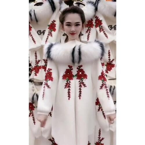 Women 2021 Winter Imitation Mink Cashmere Sweater Coat Female Loose Casual Cardigan Ladies Hooded Long Sleeve Knit Outwear D189