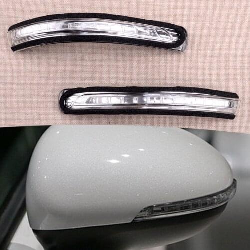 1 Pair Wing Side Mirror Turn Signal Light Indicator 876141W000 876241W000 Fit for KIA RIO MK3 2011 2012 2013 2014 2015 2016 2017