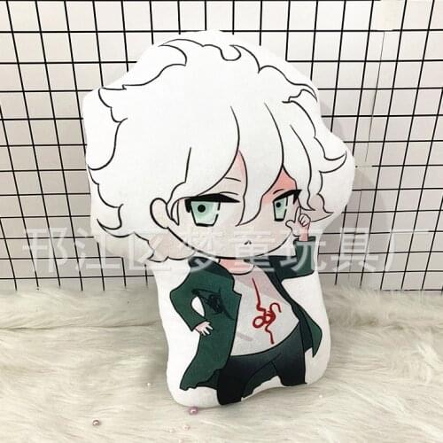 10/40cm Anime Danganronpa: Trigger Happy Havoc Plush Doll Nagito Komaeda Nanami ChiaKi Hinata Hajime Soft Stuffed Plush Pillow